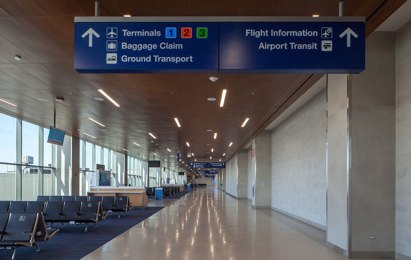 Terminal 3 at O'Hare International Airport - LeJeune Steel